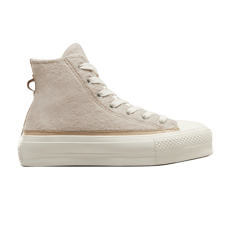 Wmns Chuck Taylor All Star Lift Platform High 'Faux Mohair - Egret'