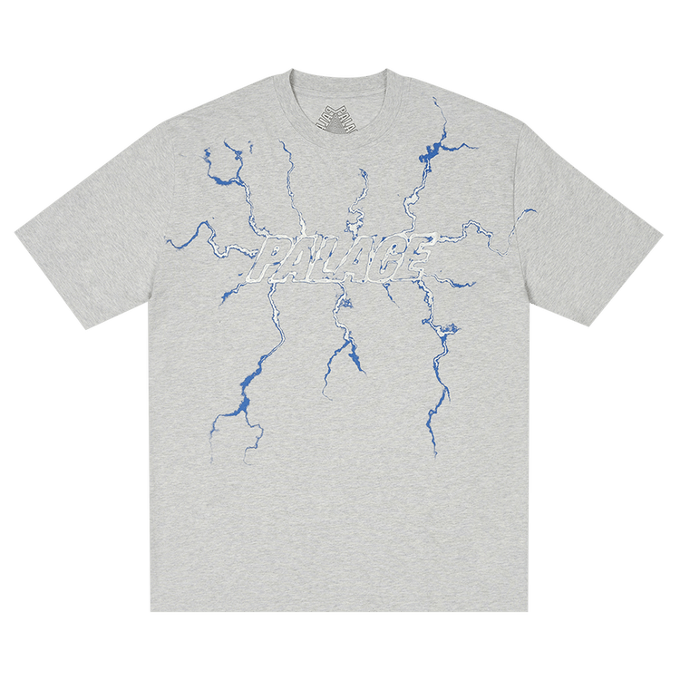 Buy Palace Fully Charged T-Shirt 'Grey Marl' - P25TS211 | GOAT