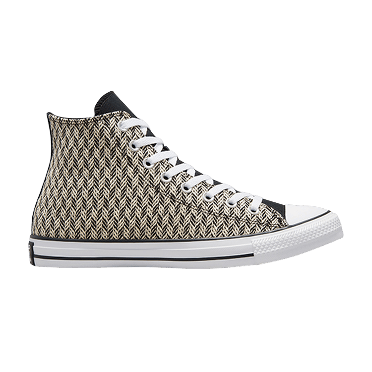 Chuck Taylor All Star High 'Herringbone - Egret'