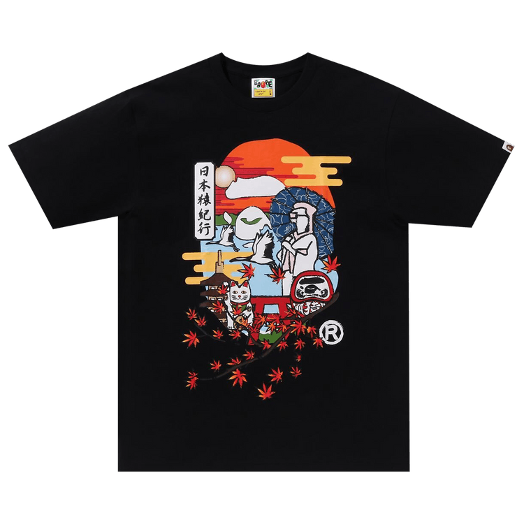 【A BATHING APE】2色展開 JAPAN CULTURE SPRING APE HEAD TEE JAPAN CULTURE SPRING APE HEAD TEE | bape.com