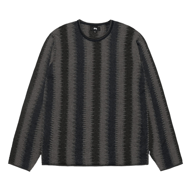 Stussy Shadow Stripe Sweater Olive Price in India | Culture Circle