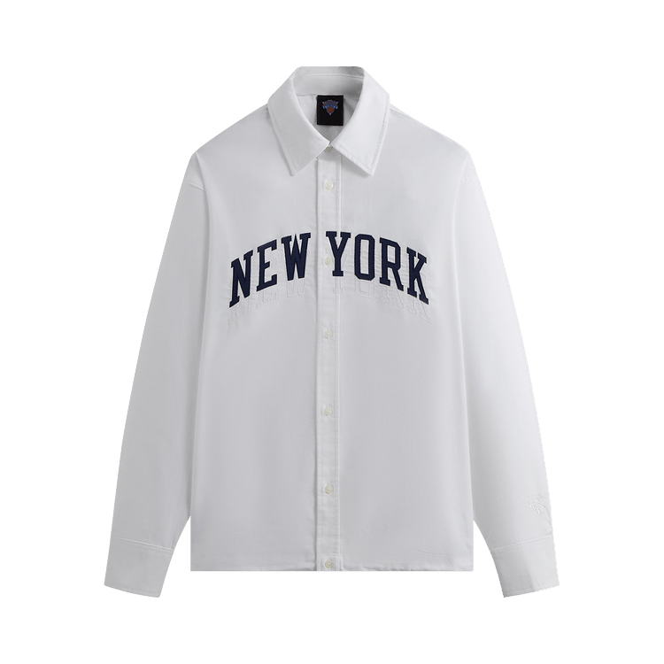 トップス Kith New York Knicks Carson Buttondown Buy Kith For The New York Knicks Carson Buttondown 'White