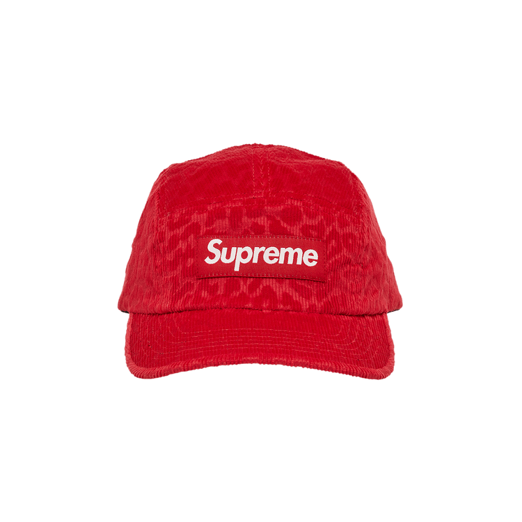Buy Supreme Leopard Corduroy Camp Cap 'Red' - FW23H49 RED | GOAT