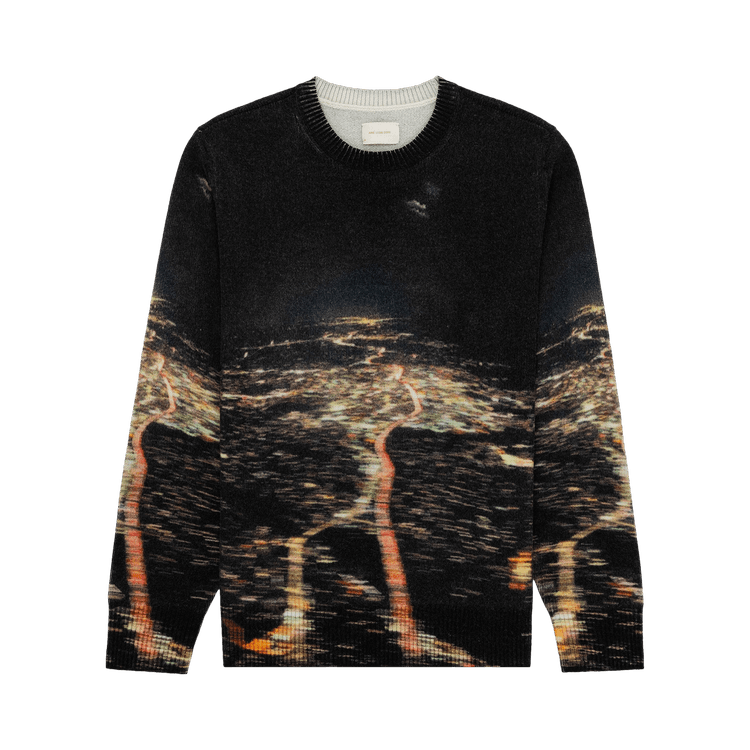 Buy Aimé Leon Dore Nightscape Crewneck Sweater 'Multicolor