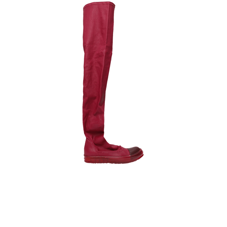 Buy Rick Owens Wmns Stretch Thigh-High Boot 'Fuchsia Clear