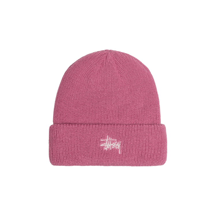 Buy Stussy Basic Cuff Beanie 'Dusty Pink' - 1321019 DUST | GOAT