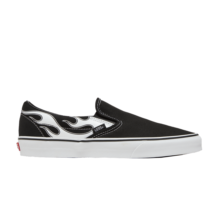 Buy Vans Classic Slip-On 'Flame - Black White' - VN0A33TBK68 | GOAT CA