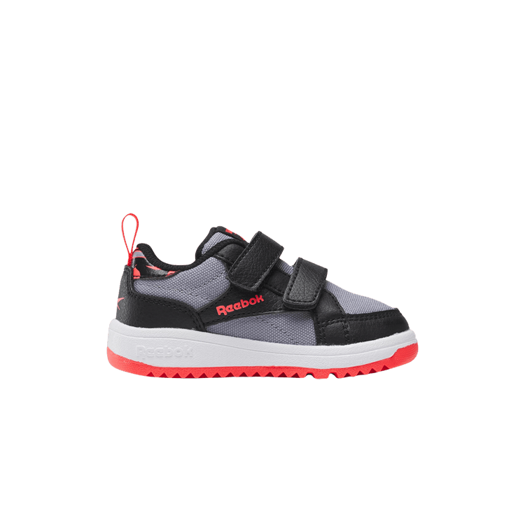 Weebok Clasp Low Toddler 'Pure Grey Neon Cherry'