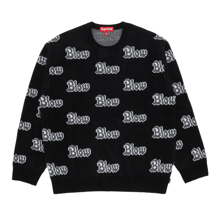 Supreme American Psycho Sweater 'Black' - Supreme - Culture