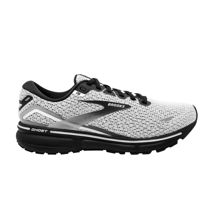 Buy Brooks Ghost 15 'White Black' - 110393 1D 121 | GOAT