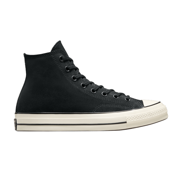 Chuck 70 Suede High 'Black Egret'