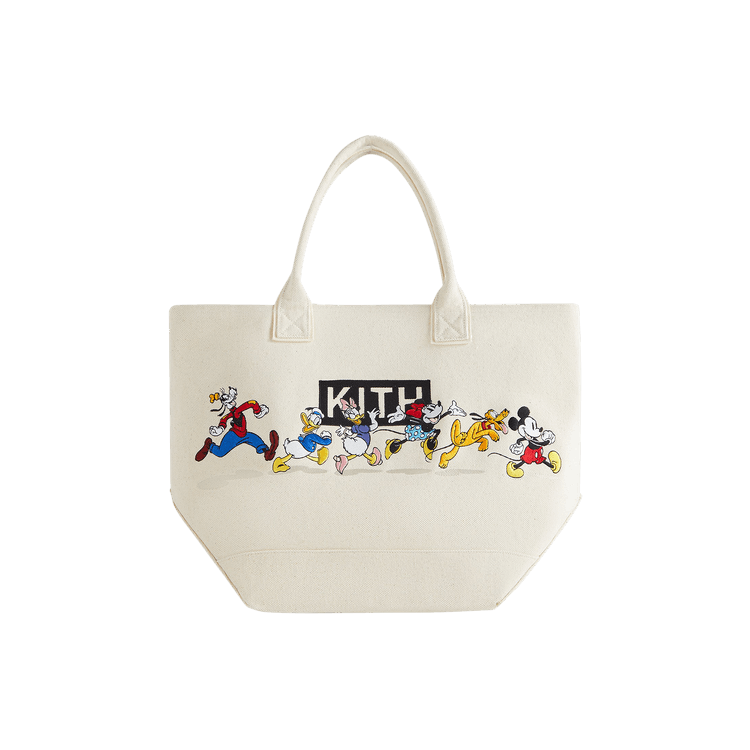 KITH×Disney トートバッグ Buy Kith For Mickey & Friends Canvas Tote 'Nocturnal' - KHM040096