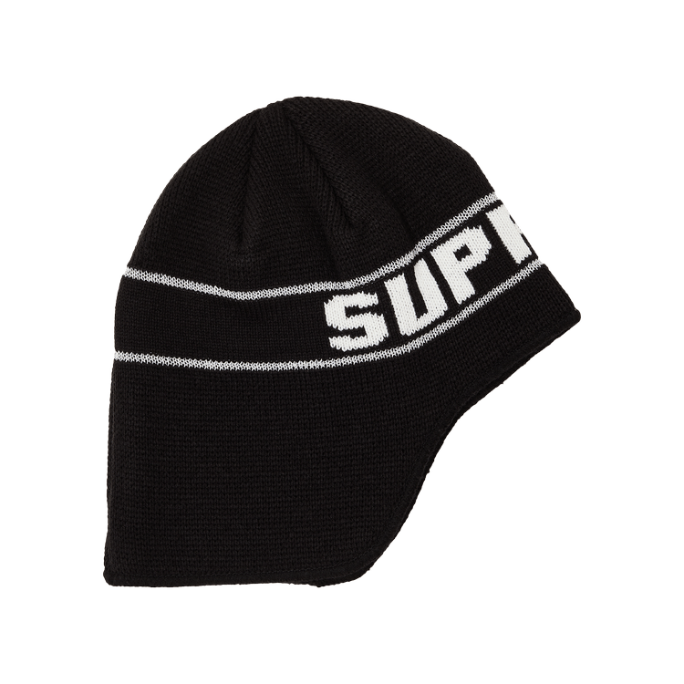 Supreme Earflap Beanie 'Black'