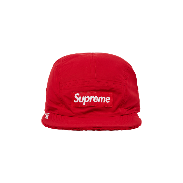 帽子 Supreme Shearling Reversible Camp Cap Supreme Polartec Shearling Reversible Camp Cap (FW23) - $54