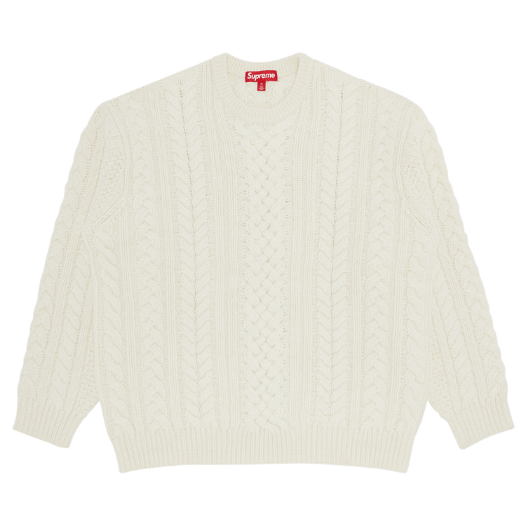 商品画像：Supreme Applique Cable Knit Sweater 4colors FW23 Size S-XXL 1