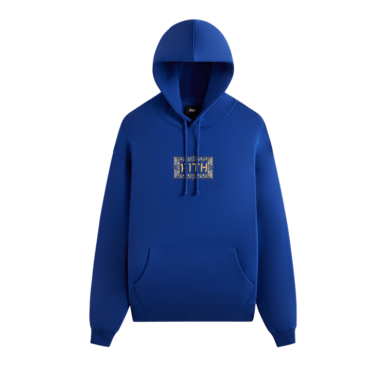 Kith Treats Hanukkah Hebrew Logo Williams Iii Hoodie Current Culture Circle