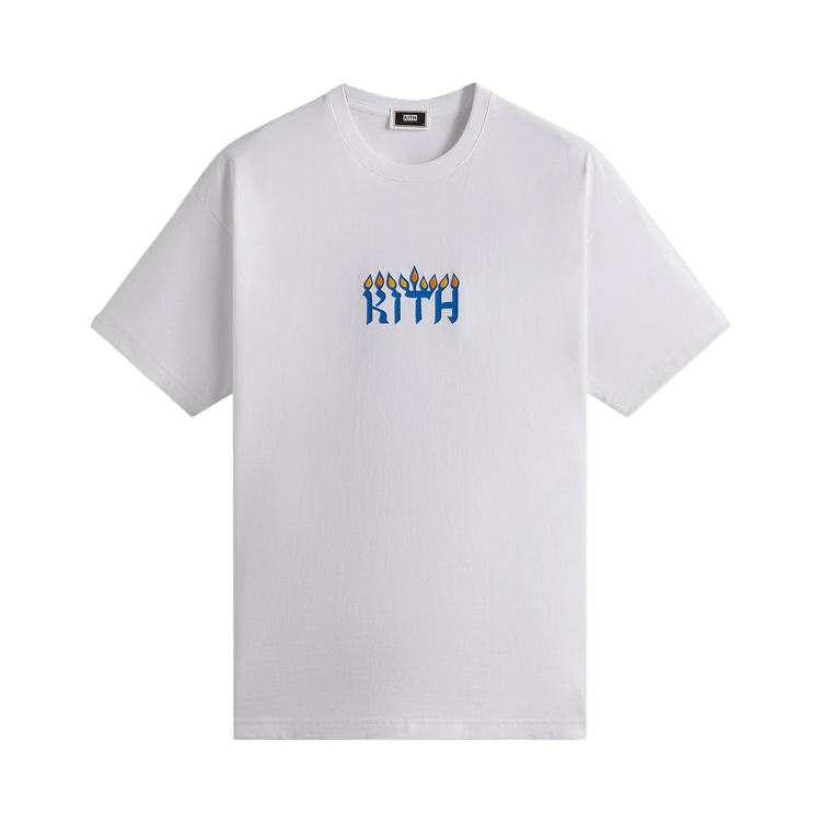 KITH Treats キス トリーツ Hanukkah Hebrew Logo ロゴ Tシャツ Kith Treats Hanukkah Ornamental Tee Current Men's - FW23 - GB