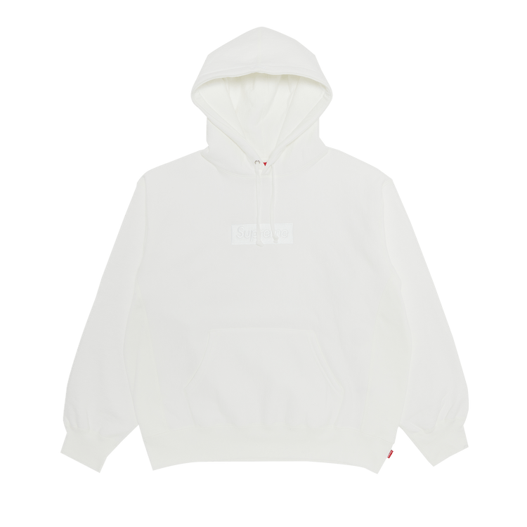 Supreme Box Logo Hooded Sweatshirt White Supreme Box Logo Hooded