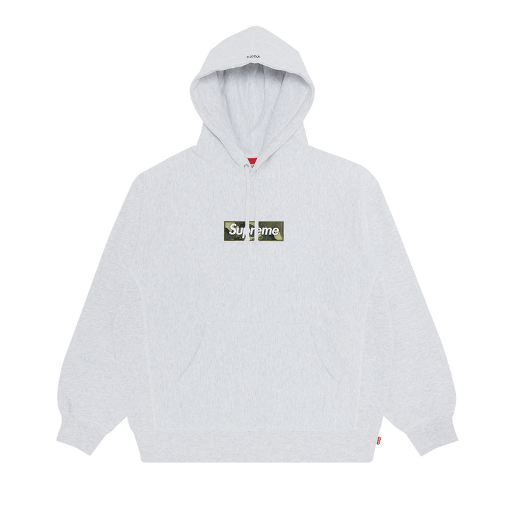 Buy Supreme Box Logo Hooded Sweatshirt 'Ash Grey' - FW23SW56 ASH