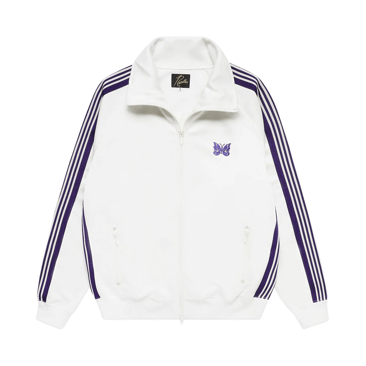 Buy Needles Track Jacket 'Ice White' - MR284 ICE | GOAT
