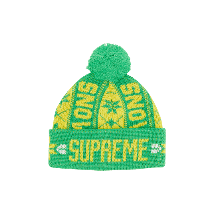 Buy Supreme Snow Beanie 'Green' - FW23BN58 GREEN | GOAT CA