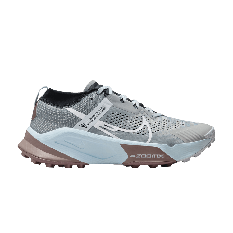 Nike ZoomX Zegama Light Smoke Grey Black Glacier Blue White (Women's)