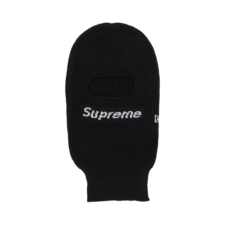 Buy Supreme x New Era Box Logo Balaclava 'Black' - FW22BN40