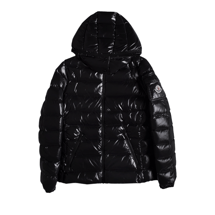 Moncler shiny black store