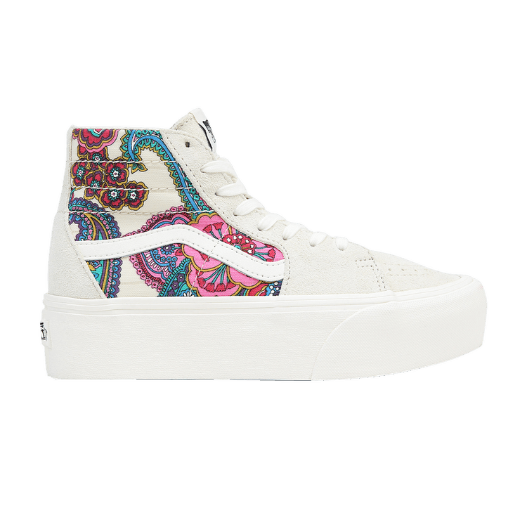 Sk8-Hi Tapered Stackform 'Paisley Bloom Turtledove'