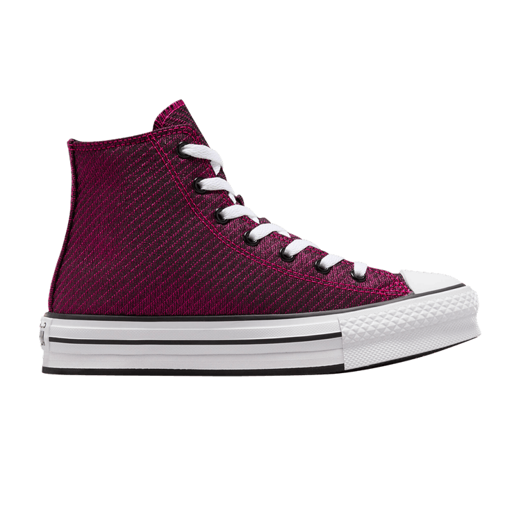 Chuck Taylor All Star Platform Lift High GS 'Sparkle - Prime Pink'