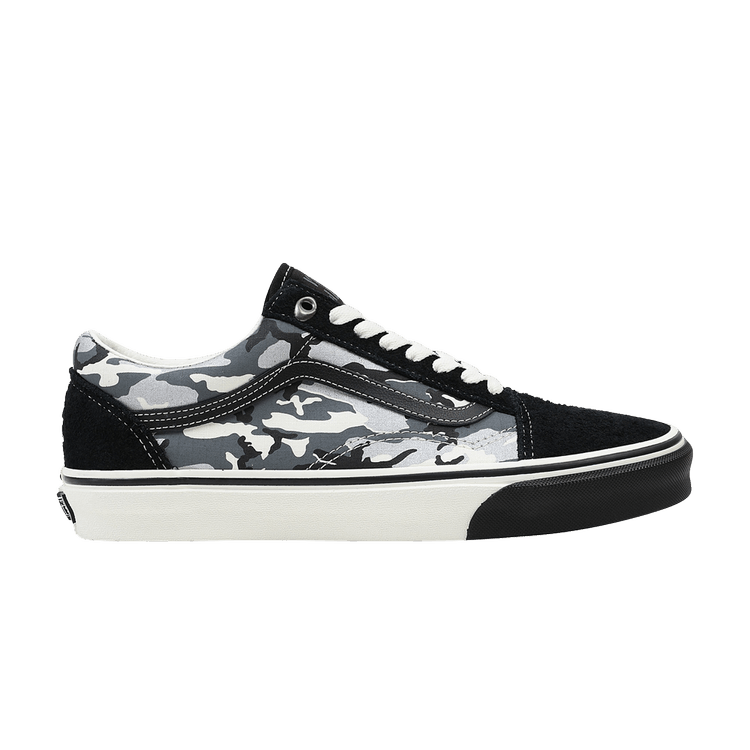 Old Skool 'Camo - Black Marshmallow'