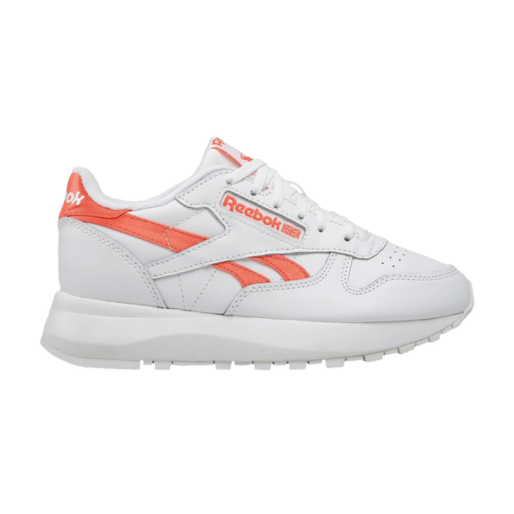 Wmns Classic Leather SP 'White Orange Flare'