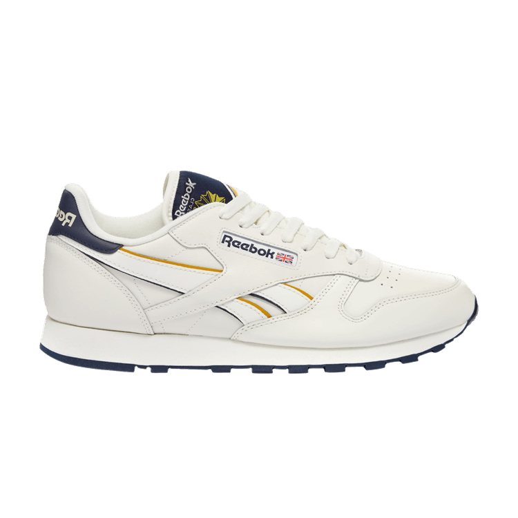 Classic Leather 'Chalk Vector Navy Gold'