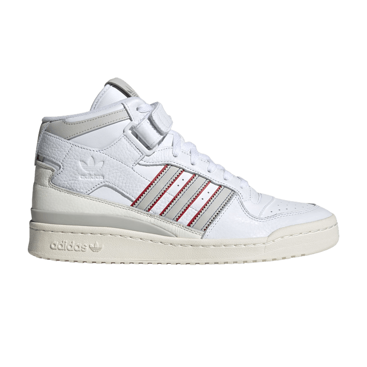 adidas gazelle silver green womens adidas Originals Womens Forum Mid Shoes - Red / White