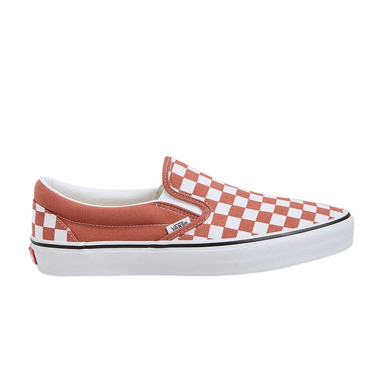 Classic Slip-On 'Color Theory Checkerboard - Auburn'