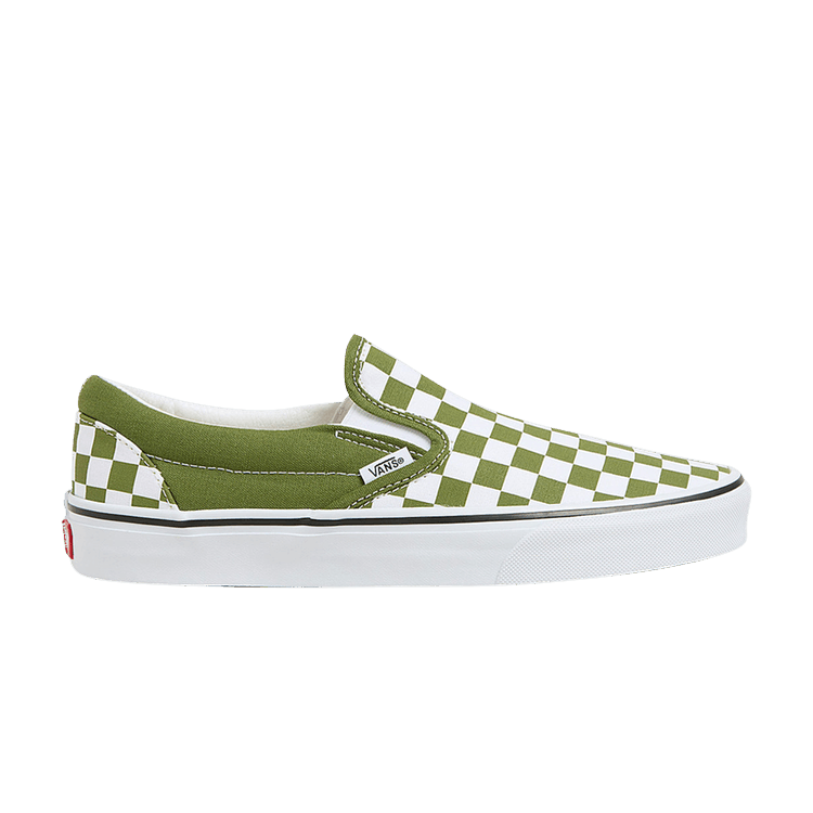 Classic Slip-On 'Color Theory Checkerboard - Pesto'