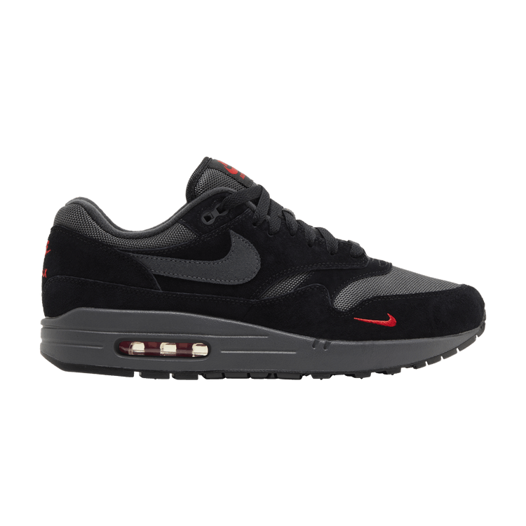 Buy Air Max 1 Black University Red FV6910 001 GOAT