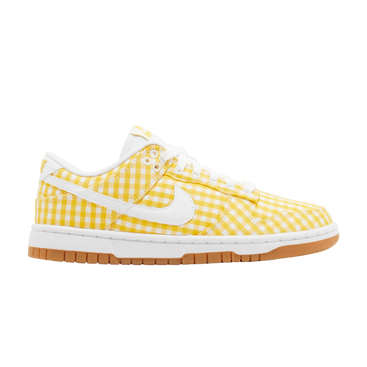 Wmns Dunk Low Yellow Gingham1