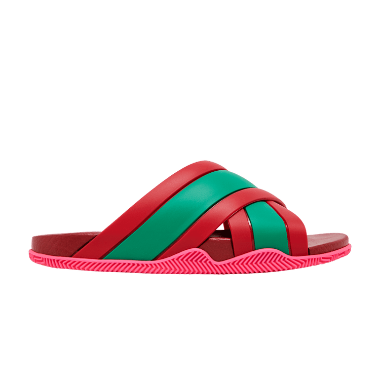 Buy Gucci Wmns Web Stripe Slide Sandal Coral 627820 J8700