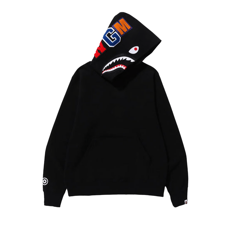 Bape Shark Pullover Hoodie Black Culture Circle