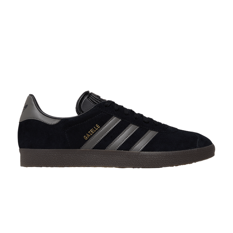 Gazelle all on sale black suede