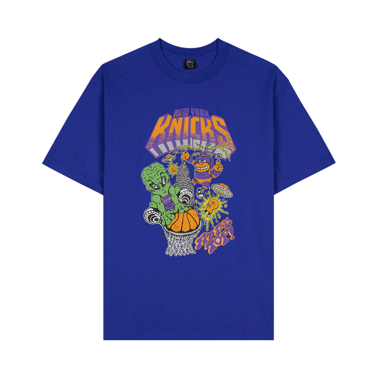 NBA KNICKS✖︎FLUBU トレーナー　XLサイズ　　【希少】 古着 NBA New York Knicks ニックス スウェット トレーナー XL