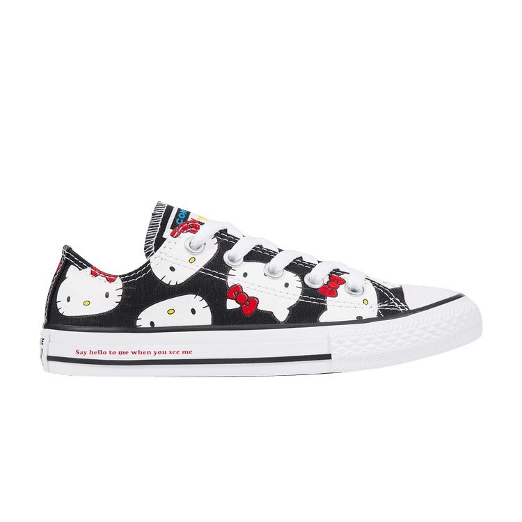 Hello Kitty x Chuck Taylor All Star Canvas Low GS 'Black'