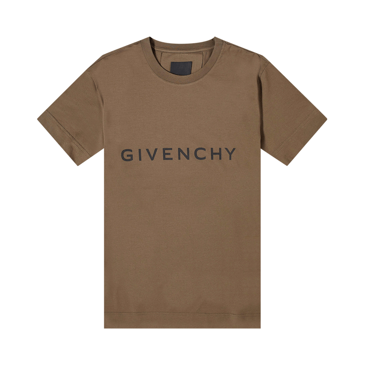 Tシャツ・カットソー GIVENCHY SS25 Khaki cotton t-shirt (BM71JA3YN1 305) Buy Givenchy Archetype Slim Fit T-Shirt 'Khaki' - BM716G3YAC