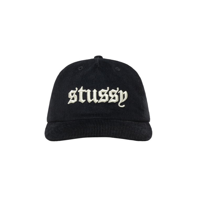 グランドセール Snapback English Old Mid-Depth Stussy Buy 'Black' 1311137 - 帽子