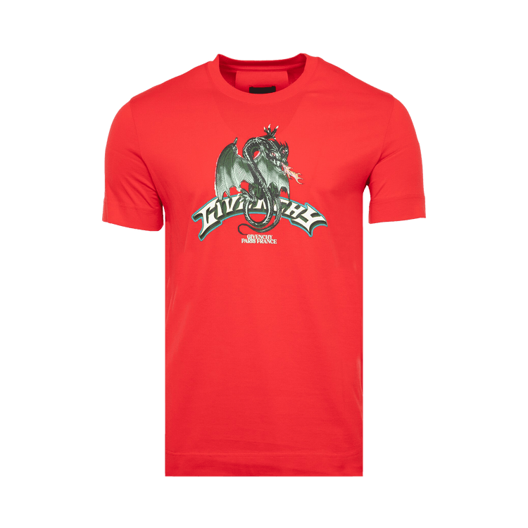 Buy Givenchy Slim Fit T-Shirt 'Red' - BM716G3YJY 600 | GOAT