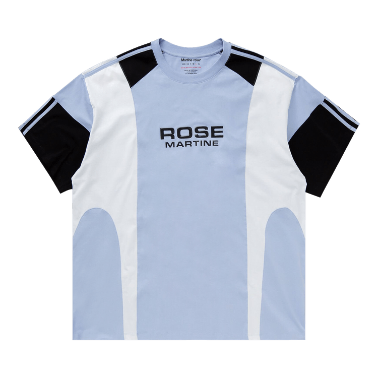Martine Rose Oversized Panelled T-Shirt 'Blue/White/Black'