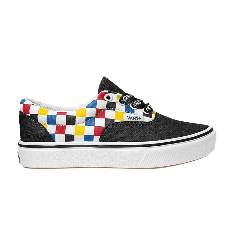 ComfyCush Era Kids 'Checkerboard - Black Multi-Color'