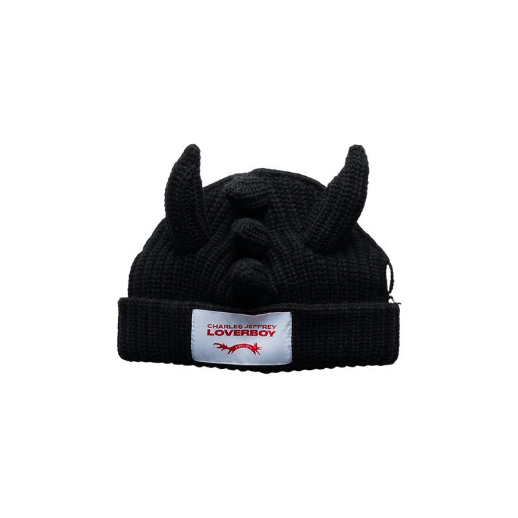 Buy Charles Jeffrey Loverboy Chunky Dragon Beanie 'Black