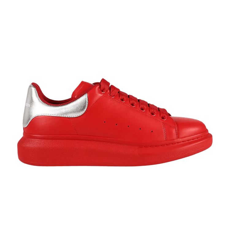 Buy Alexander McQueen Oversized Sneaker 'Welsh Red Silver